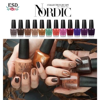 O•P•I สีทาเล็บ รุ่น Nordic Collection  ขนาด 15 ml./O-P-I  Nordic collection 15 ml.