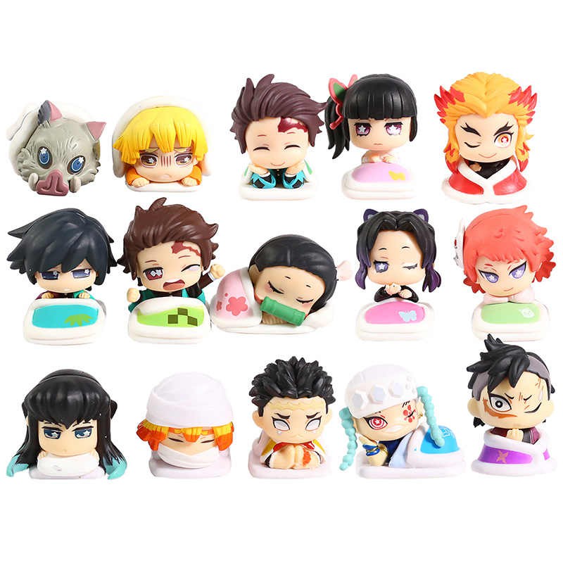 พร้อมส่ง-กล่องสุ่มโมเดล-ดาบพิฆาตอสูร-set-c-กล่องละ-99-บาท-onemutan-demon-slayer-โมเดล-gashapon-กาชาปอง-kimets