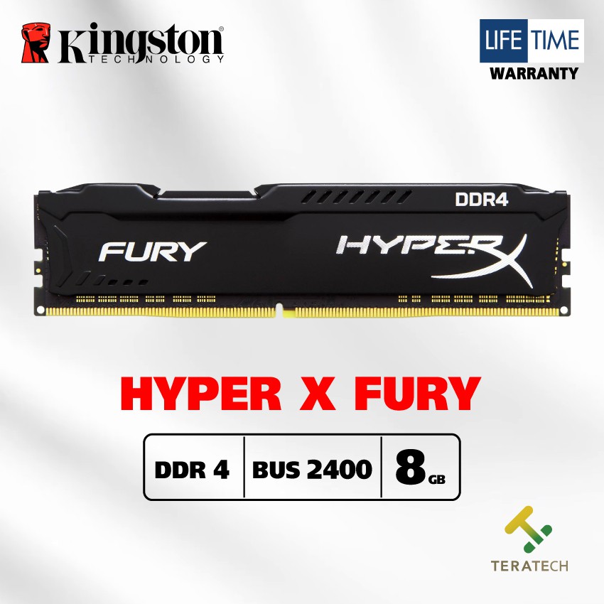 RAM Kingston Hyperx Fury DDR4 8gb 2400mhz Shopee Thailand   4433285a16d34e0cb33d1a13e725a761