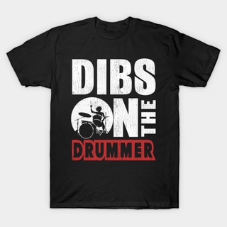 เสื้อยืดโอเวอร์ไซส์เสื้อยืด พิมพ์ลายกลองวง Gildan Drummer Drumsticks ของขวัญ สําหรับผู้ชาย และผู้หญิงS-3XL