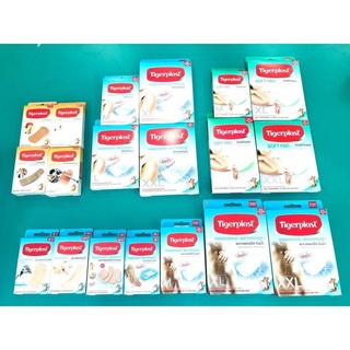 พร้อมส่ง Tigerplast กันน้ำ พลาสเตอร์ ทุกแบบ ทุกขนาด ไทเกอร์พลาส แผ่นปิดแผล ตราเสือ Tigerplast Waterproof plaster