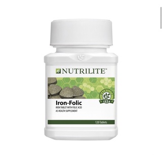 iron-folic ผักโขม จำนวน120เม็ด