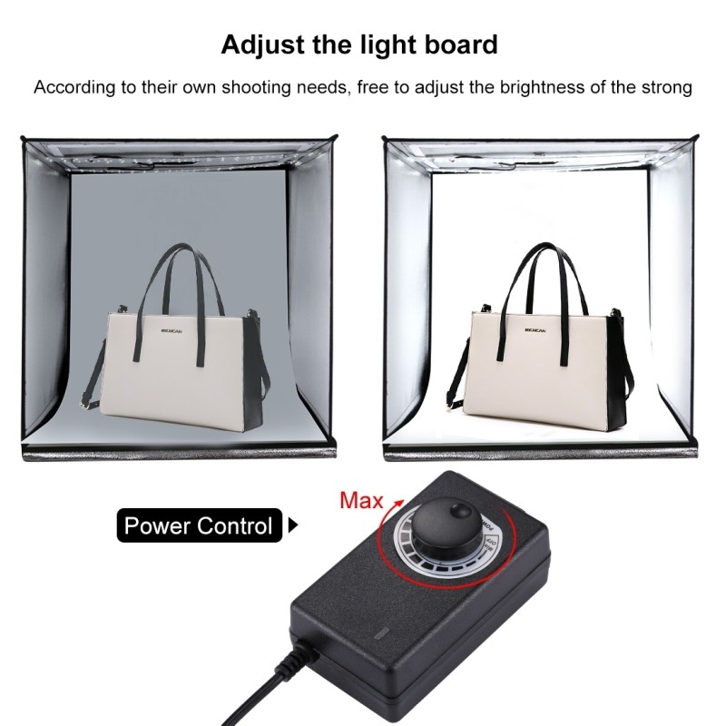 puluz-กล่องไฟถ่ายภาพ-light-box-40-cm-สตูดิโอถ่ายภาพ-กล่องถ่ายรูปสินค้า-40ซม-กล่องสำหรับถ่ายภาพสินค้า-พร้อมไฟ-led-ปรับไฟ