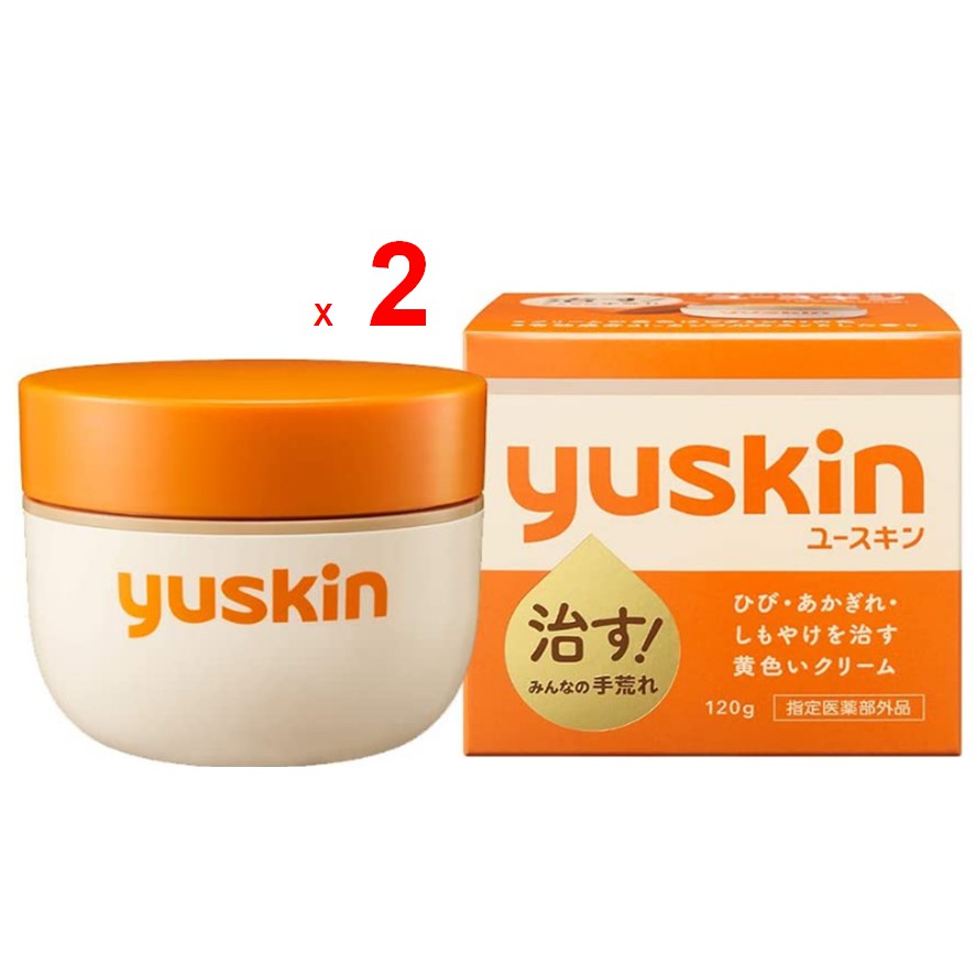 yuskin-ครีมทาบำรุงผิวกาย-ยูสกิน-เอ-สูตรวิตามินอี-วิตามิน-บี-2-และไฮยาลูรอน-ผลิตในประเทศญี่ปุ่น-ชุดละ-2-กระปุก-กระปุกละ-1
