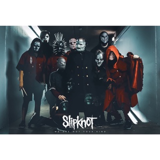 โปสเตอร์ Slipknot สลิปน็อต วง ดนตรี เฮฟวี่ เมทัล รูป ภาพ ติดผนัง สวยๆ poster 34.5 x 23.5 นิ้ว (88 x 60 ซม.โดยประมาณ)