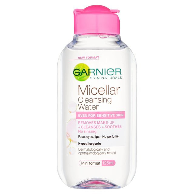 garnier-micellar-cleansing-water-การ์นิเย่คลีนซิ่งวอเตอร์สีชมพู-125ml