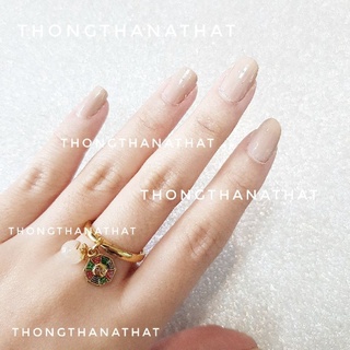 ภาพขนาดย่อของภาพหน้าปกสินค้าแหวนกระพรวนหยินหยางไหมทอง **ปรับไซต์ได้** แหวนหยิน-หยาง แหวนหยินหยาง แหวนไหมทอง แหวนหยิน-หยางไหมทอง แหวนกระดิ่ง จากร้าน thongthanathat บน Shopee