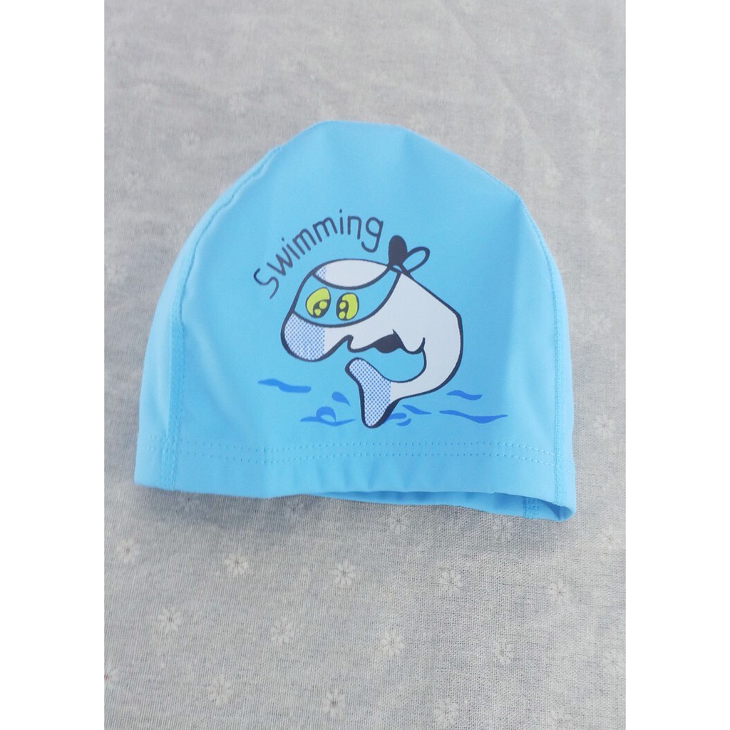 ภาพสินค้าหมวกว่ายน้ำ หมวกว่ายน้ำกันน้ำ หมวกว่ายน้ำกันแดด ใช้ใส่ว่ายน้ำ สวมใส่สบาย bathing cap จากร้าน cyshop168 บน Shopee ภาพที่ 4