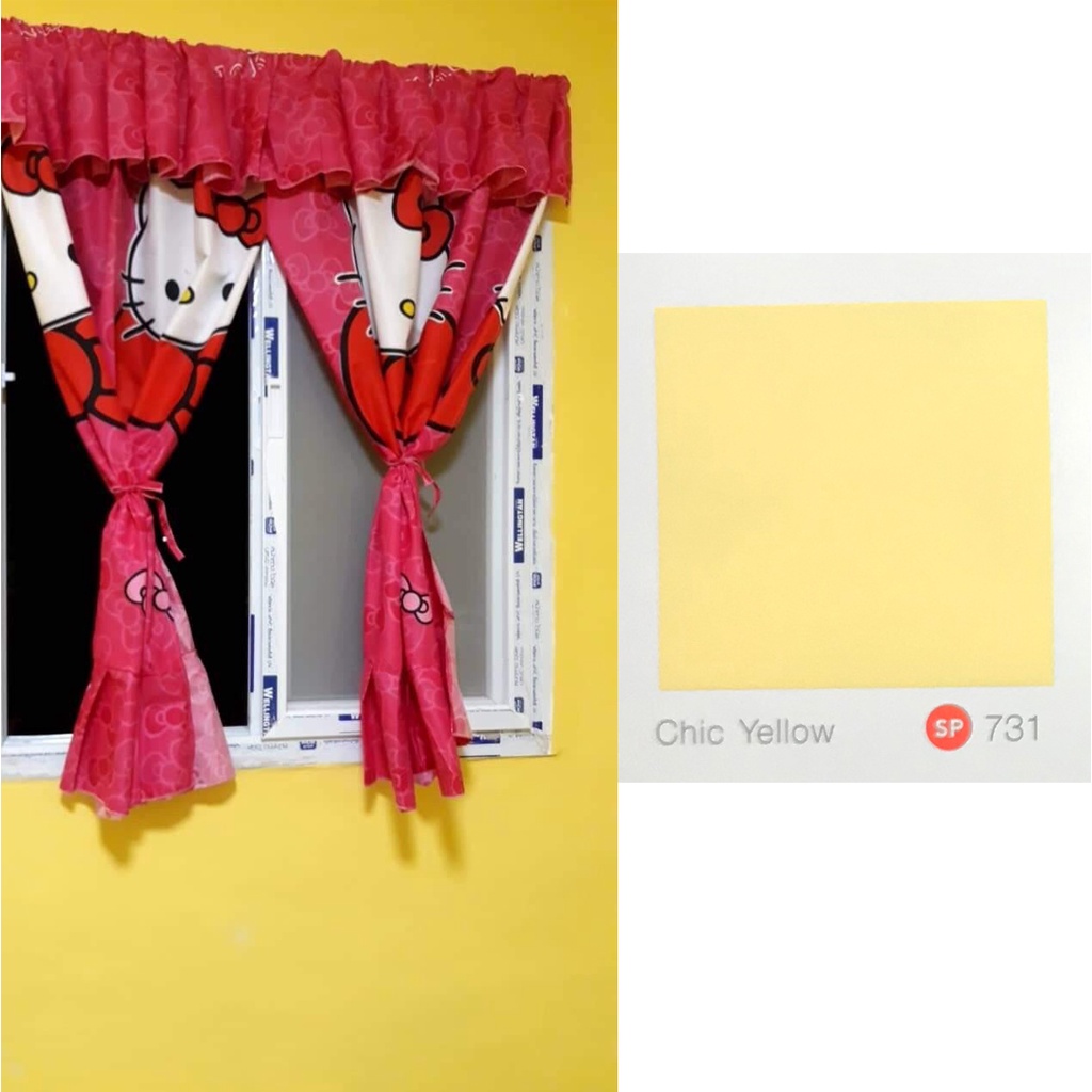 [3.6L แกลลอน] สีทาบ้าน สีน้ำอะครีลิค สีทาภายใน สีรองพื้น สีตรากุ้ง ...
