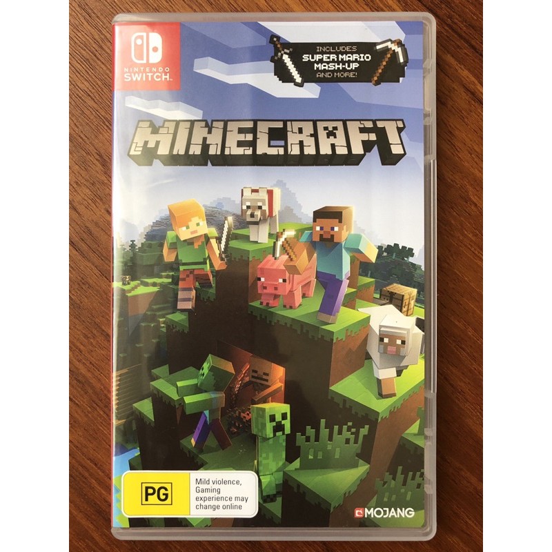 Minecraft Nintendo Switch includes Super Mario MashUp Shopee Thailand