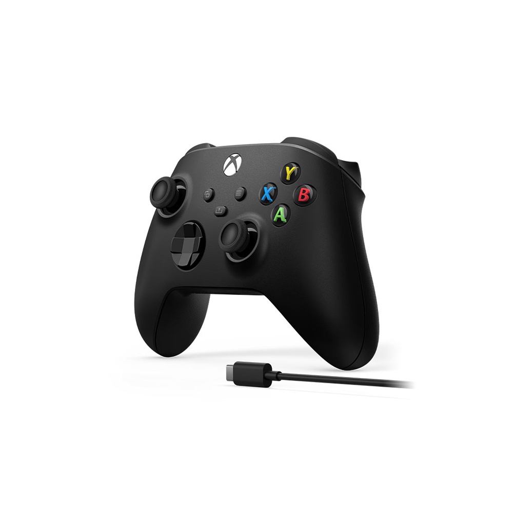 ภาพหน้าปกสินค้าMicrosoft Xbox Black Controller + Usb-C Cable จากร้าน microsoftofficial บน Shopee
