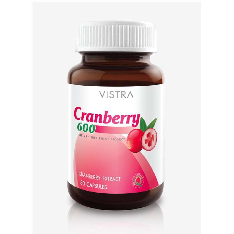 vistra-cranberry-extract-600mg-ขวด-30-แคปซูล