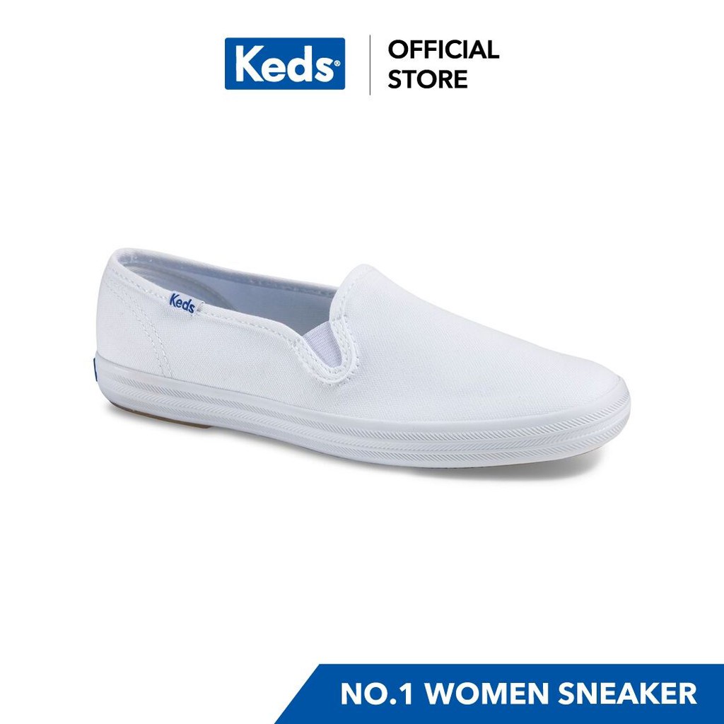 ภาพหน้าปกสินค้าKEDS WF23240 รองเท้าผ้าใบ แบบสวม รุ่น CHAMPION CORE S/O สีขาว