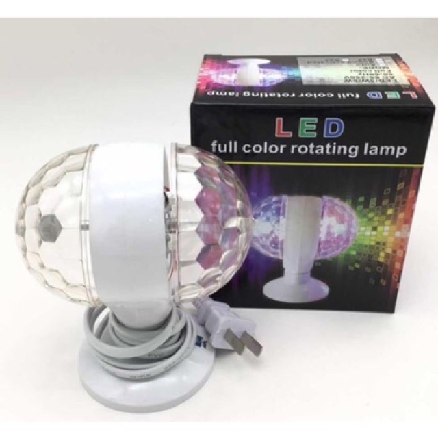 led-full-color-rotating-lamp-ไฟดิสโก้เทคหัวคู่-โคมไฟดิสโก้เทค-โคมไฟหมุน-ไฟเทค-ไฟปาร์ตี้-ไฟเทคหมุน-2-หัว