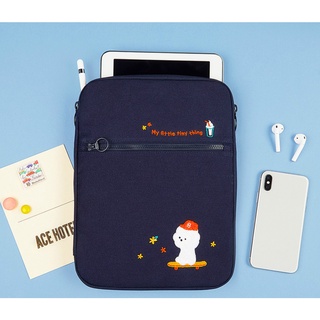 11 Inch Canvas Ipad Tablet Case Emboridery Shockproof Laptop Liner Bag Organizer Storage Bag Sleeve Cover For Ipad Air 2