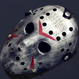 Jason หน้ากากเจสัน คืนโหด ศุกร์ที่13 พันธุ์โหดสุด ๆ(สวมไส่ได้มีสายรัด) สีเงิน