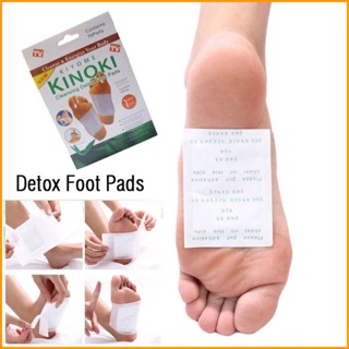 แผ่นแปะฝ่าเท้า💦KINOKI Foot Detox Pads💦