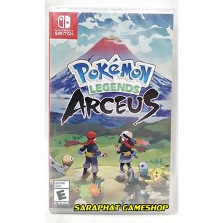 ภาพขนาดย่อของภาพหน้าปกสินค้า( ลด 243 บาท) พร้อมส่ง Nintendo Switch Pokemon Legends: Arceus ปก US/ASIA ภาษาอังกฤษ จากร้าน saraphatshop บน Shopee