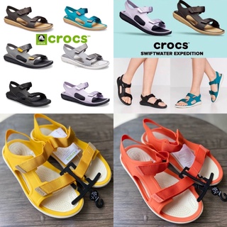 สินค้า Crocs Swiftwater Expedition 🌈🌳🌊  #รองเท้าCrocsรัดส้น #รองเท้าเพื่อสุขภาพ #รองเท้าเดินป่า #รองเท้าไปทะเล