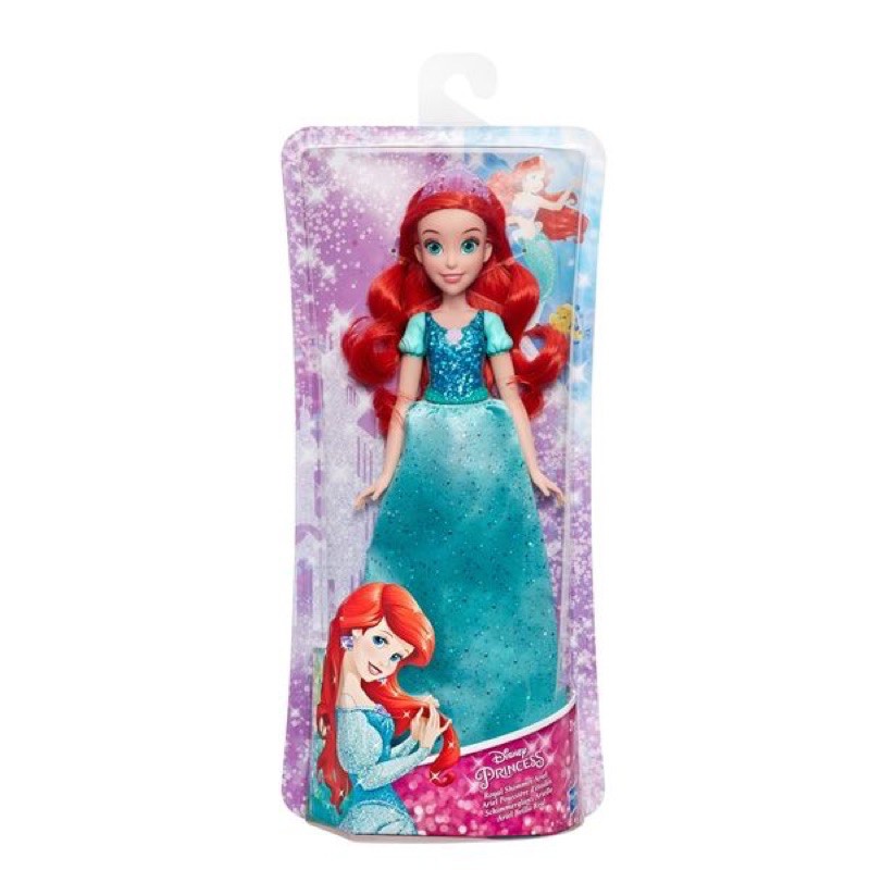 ตุ๊กตาเจ้าหญิงดีสนีย์แอเรียล-เจ้าหญิงเงือกน้อย-disney-princess-shimmer-ariel-ลิขสิทธิ์แท้-พร้อมส่ง