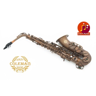 แซกโซโฟน Saxophone Alto Coleman CL-335A Antique Red