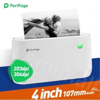 สินค้า Peripage A9Max และ A9sMax ปริ้น Shopee ได้ ด้วยหน้ากว้าง 107 มม. ! A9 MAX /A9S MAX เเถมสติ๊กเกอร์107*30 mm 3ม้วน