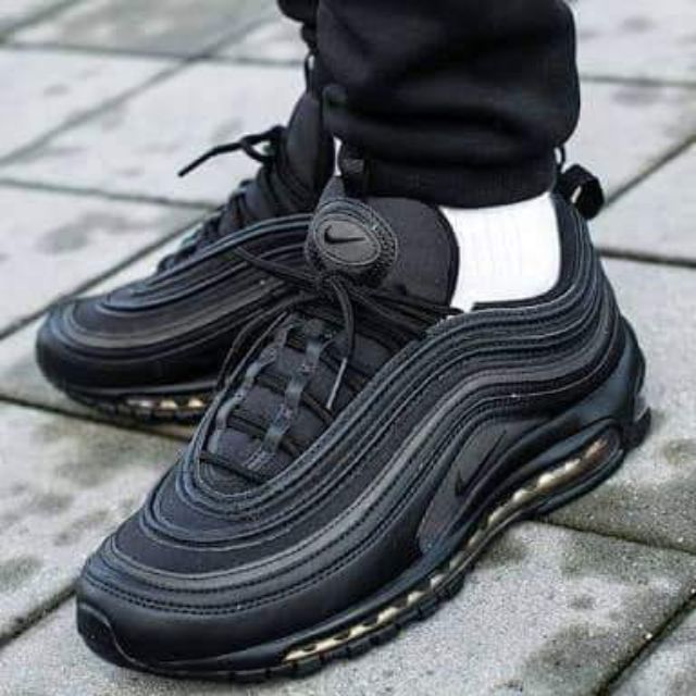 NIKE AIR MAX 97 PREMIUM SE Black Metallic Gold Shopee Thailand