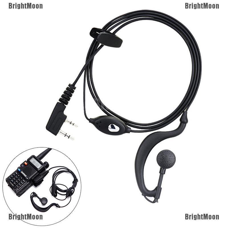 ภาพหน้าปกสินค้าหูฟังวิทยุสื่อสารสําหรับ baofeng uv5r จากร้าน brightmoon.th บน Shopee