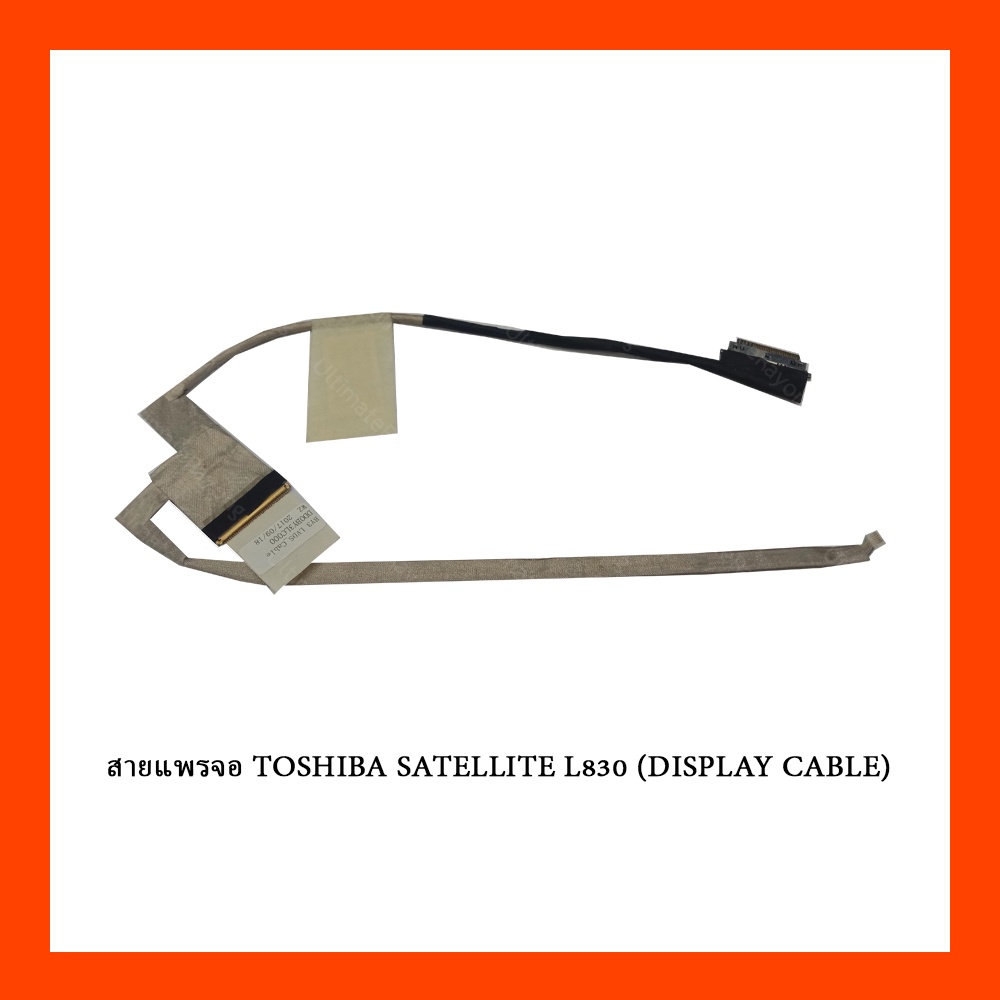 Dalle D'Écran LCD LED 13.3" Pour Toshiba Satellite L830-106 - Connecteur 40 Pins, Résolution 1366x768, Neuf (Ouvert)