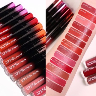 💋M.A.C แท้/พร้อมส่ง ฉลากไทย New M.A.C love me lip colour ลิปสติกเนื้อซาติน เฉดสีใหม่