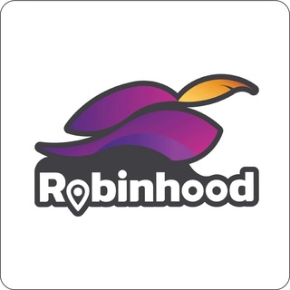 "สติ๊กเกอร์ " แอพเดริเวอรี่ Robinhood สติ๊กเกอร์ติดกระจกกันน้ำ คุณภาพดี