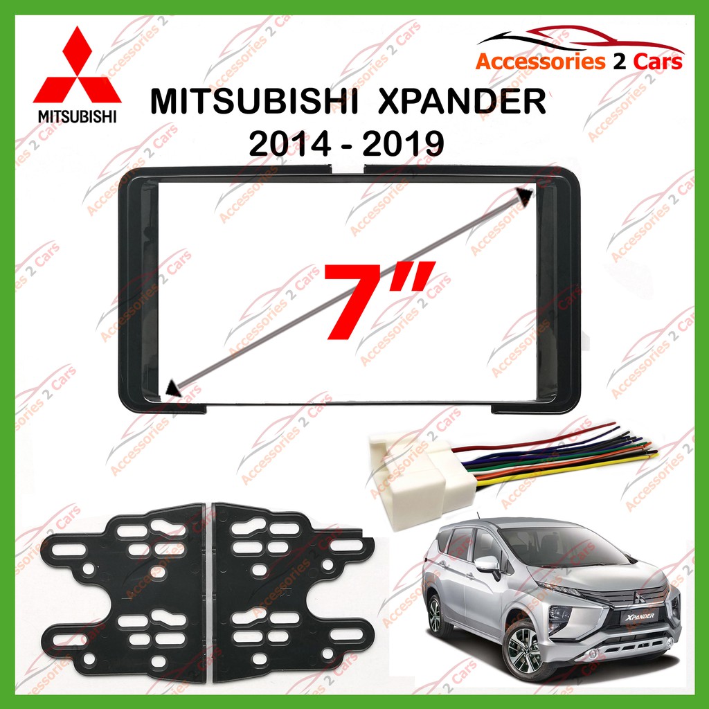 หน้ากากเครื่องเล่นmitsubishi-xpander-2din-ปี-2011-2013-รหัส-nv-mi-047