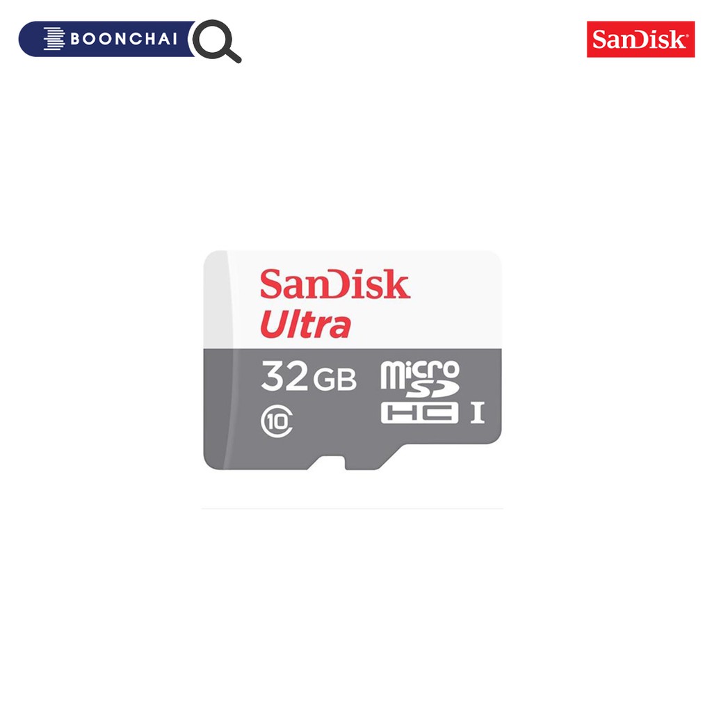 sandisk-microsd-card-ultra-class-10-ความเร็ว-80mb-วินาที-เมมโมรี่การ์ด-สินค้าใหม่ของแท้-100