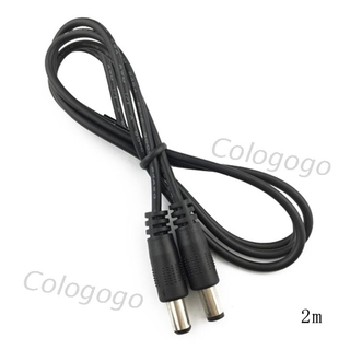 สายเคเบิ้ลเชื่อมต่อกล้องวงจรปิด Dc Power Plug 5 . 5x2 . 1 มม . Male To 5 . 5x2 . 1 มม .