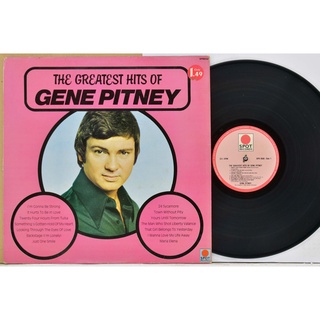 1 แผ่นเสียง 12นิ้ว i36 GENE PITNEY HITS แผ่นสวยVG++ ริ้วรอยบาง เสียงรบกวนน้อยนิดไม่มีรอยลึก แผ่นล้างทำความสะอาดแล้ว