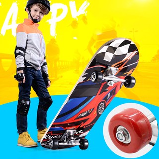 skateboard สเก็ตบอร์ด สเก็ตบอร์ดเด็ก สเก็ตบอร์ดลายการ์ตูน สำหรับอายุ 2-6ปี blowiishop