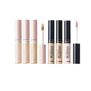 พร้อมส่ง แท้ คอนซีลเลอร์ในตำนานThe saem Cover Perfection Tip Concealer , Cover Perfection Fixealer 6.5g นำเข้าจากเกาหลี