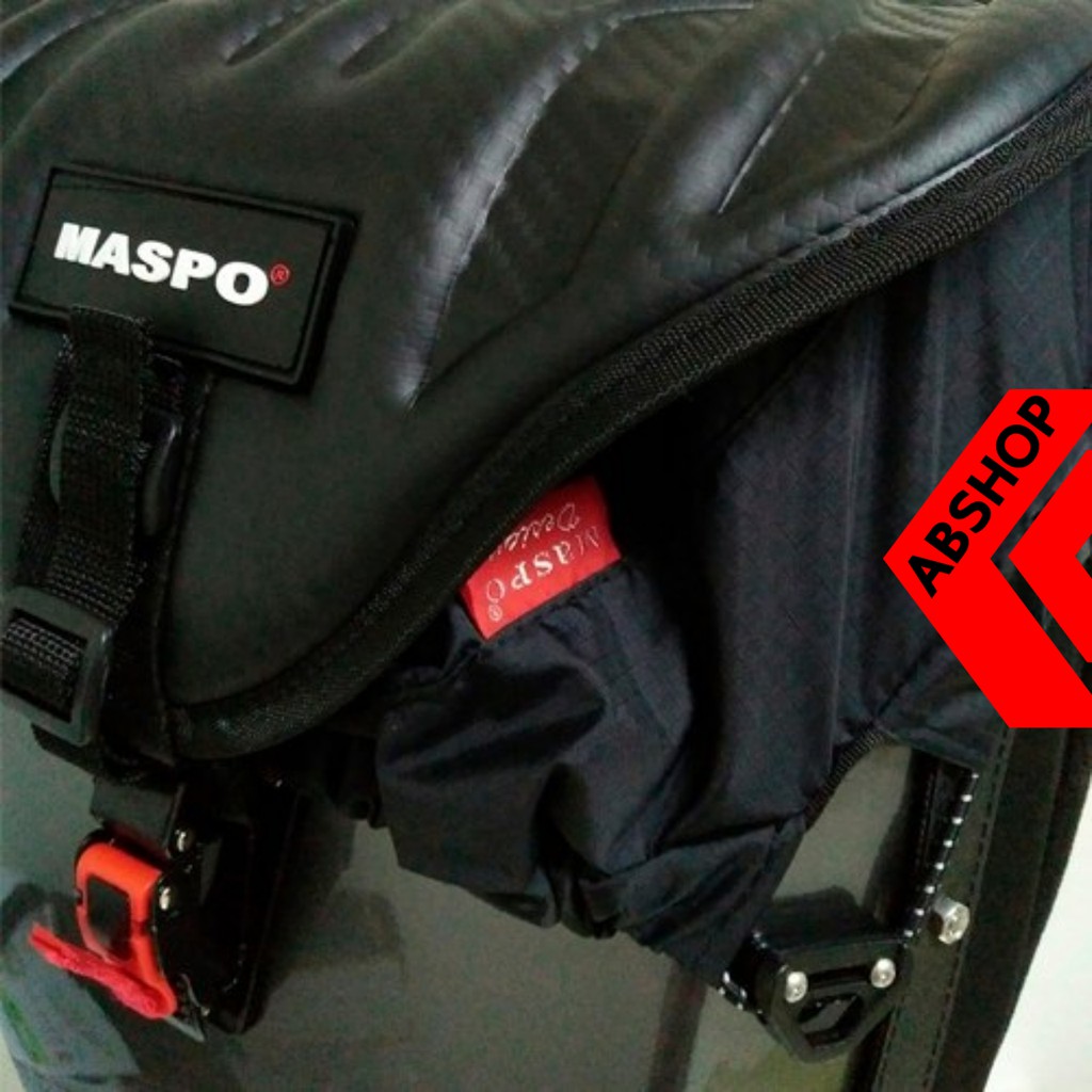 กระเป๋าเป้หลังแข็ง-ขับบิ๊กไบค์-hardshell-backpack-maspo-cliplock-สีเขียว