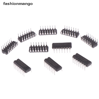 (fashionmango) ใหม่ ชิปวงจรรวม DIP-14 CD4093BE CD4093 4093 10 ชิ้น