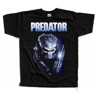 เสื้อยืดผ้าฝ้ายพิมพ์ลายพร้อมส่ง เสื้อยืด พิมพ์ลายโปสเตอร์ภาพยนตร์ Predator 1987 สไตล์ร็อคแอนด์โรล คลาสสิก สําหรับผู้ชาย