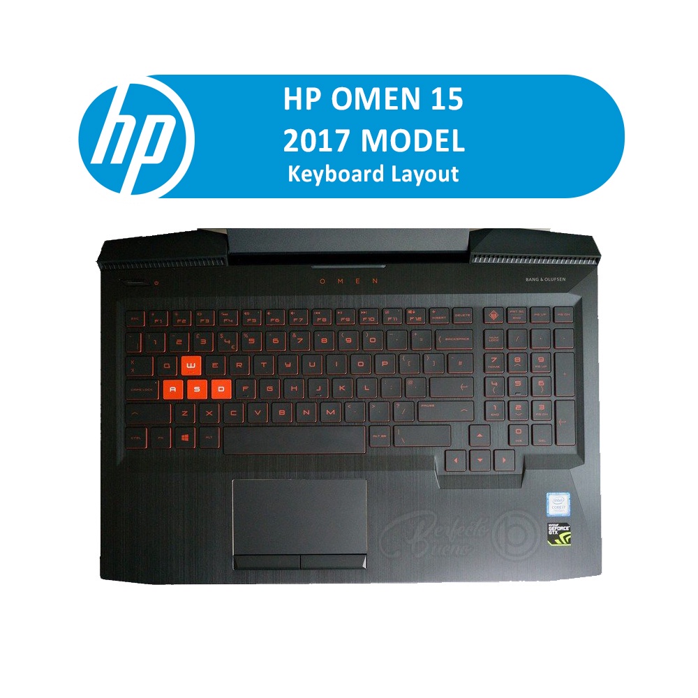 แผ่นซิลิโคนป้องกันคีย์บอร์ด-สําหรับ-hp-omen-15-ce-2017