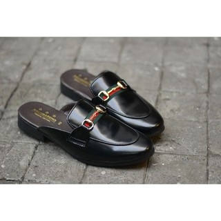 701-1 Arcobareno Slipper Prince Town Black