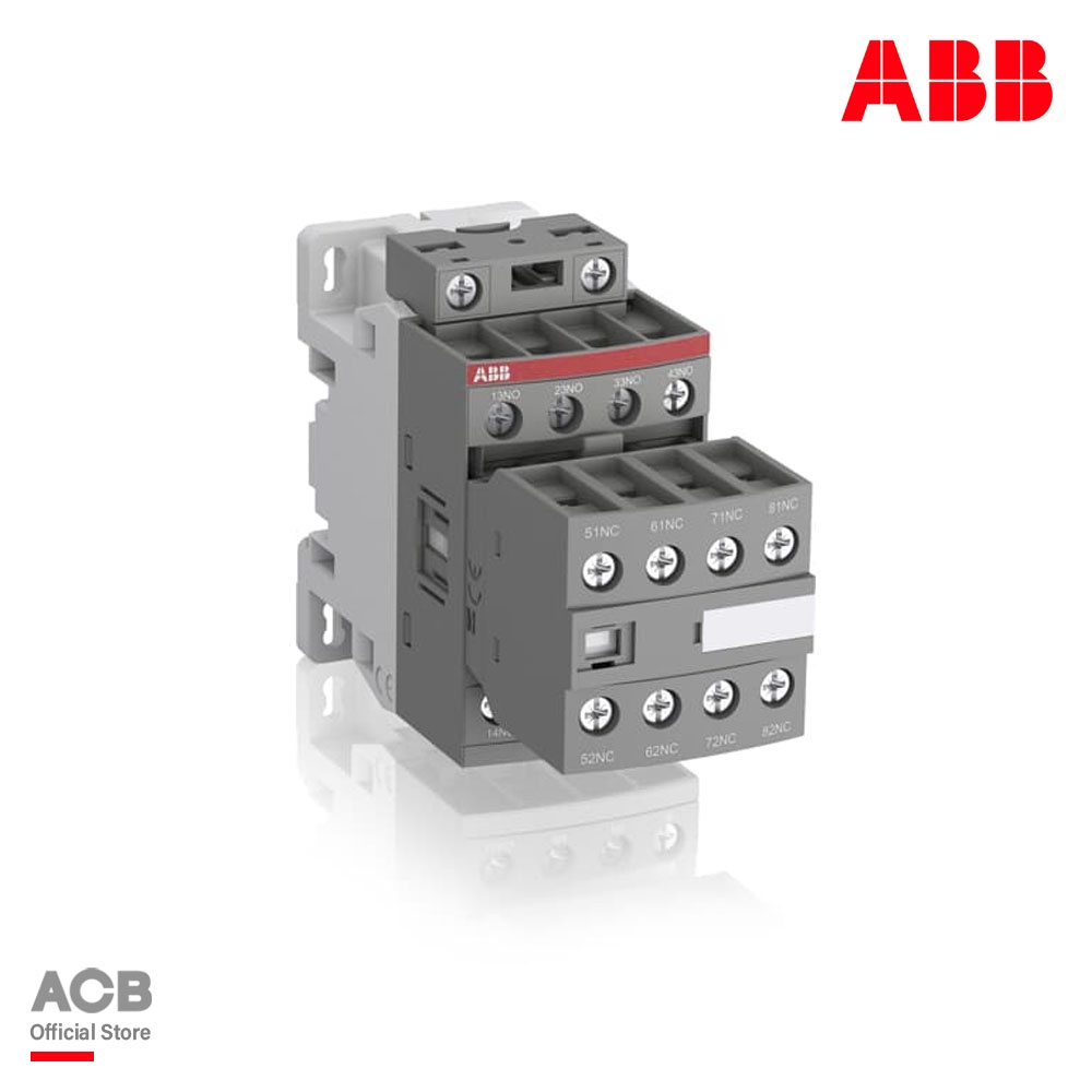 abb-nf44e-13-100-250v50-60hz-dc-contactor-relay-รหัส-nf44e-13-1sbh137001r1344-เอบีบี
