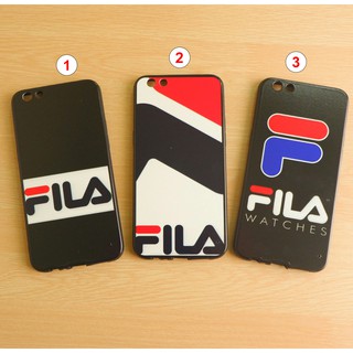 OPPO A71 A83 เคสขอบนิ่มเส้นนูน FILA