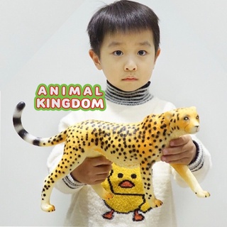 Animal Kingdom - โมเดลสัตว์ เสือดาว เสือชีตาห์ แบบนิ่ม ขนาด 38.00 CM (จากหาดใหญ่)