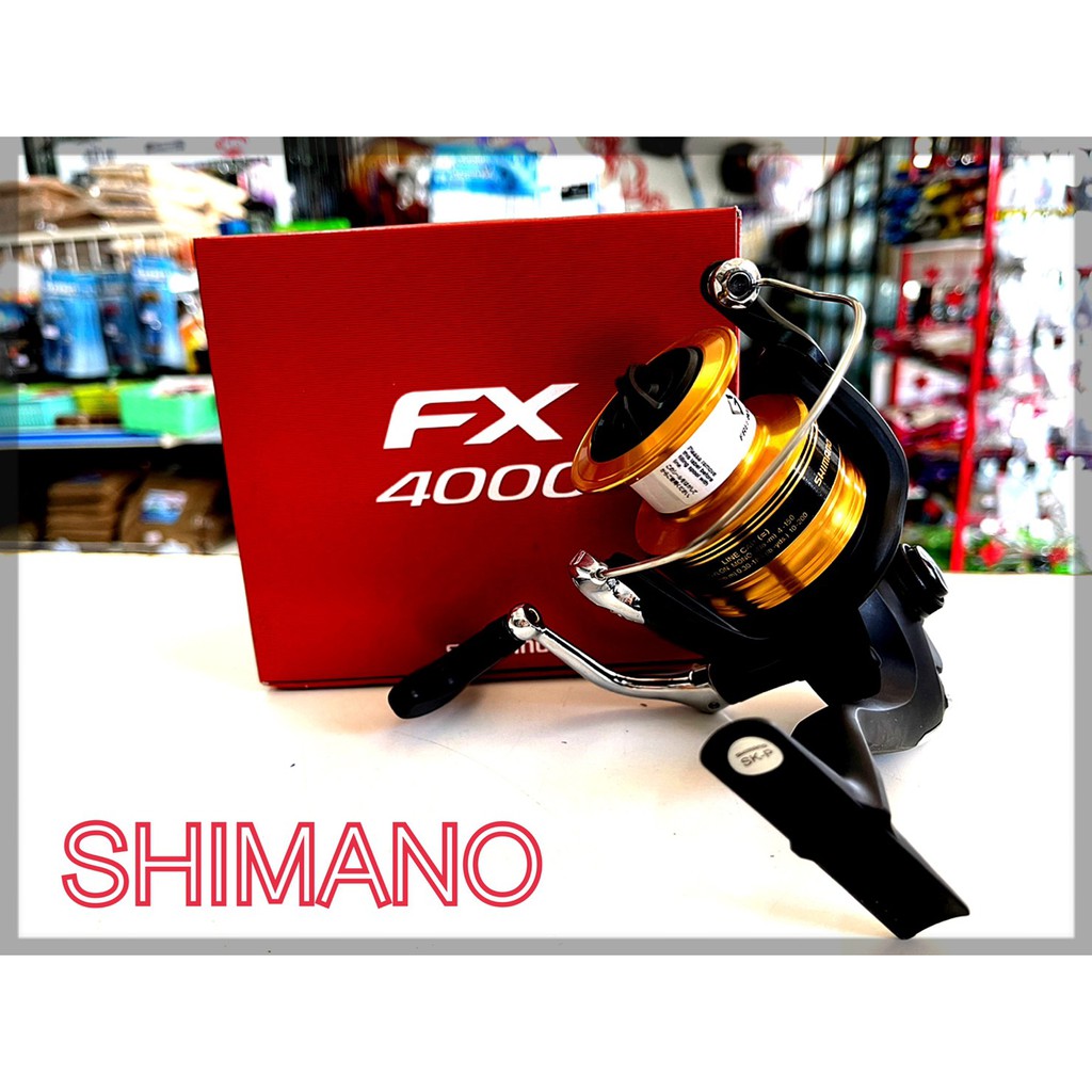 รอกตกปลา-shimano-fx-new-2019-รอก-ชิมาโน่-fx4000-fx-c3000