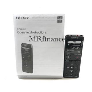 ภาพขนาดย่อของภาพหน้าปกสินค้าเครื่องบันทึกเสียงโซนี่ Sony ICD-UX570 สีดำ ของใหม่ ของแท้ จากร้าน mrfinance บน Shopee ภาพที่ 5