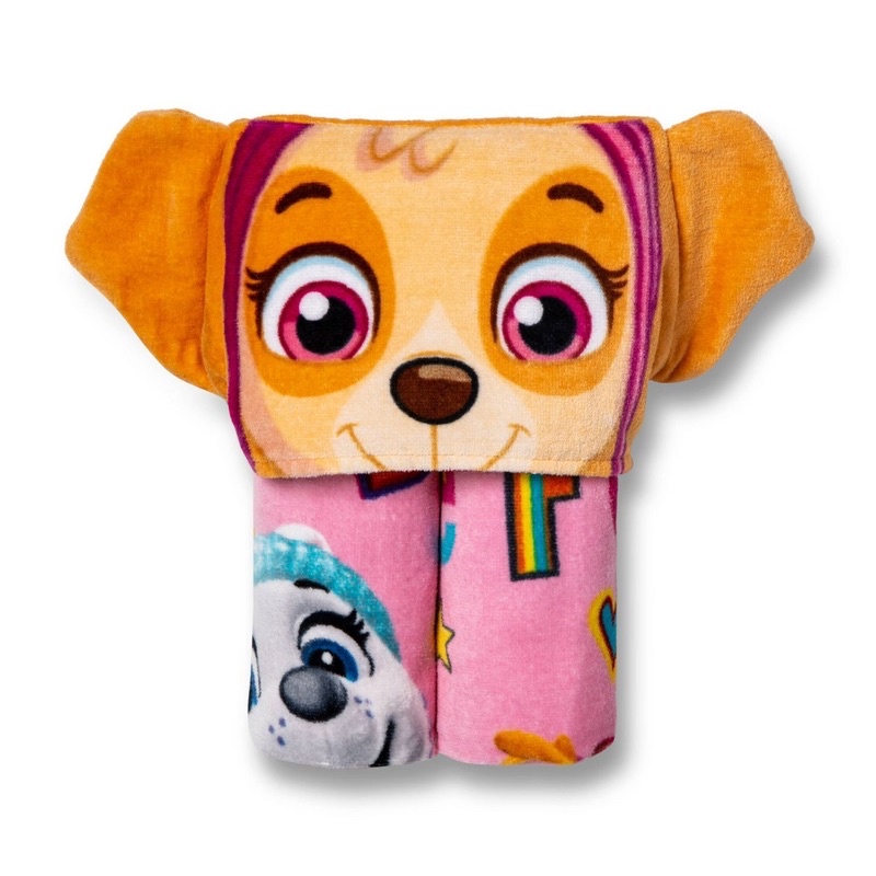 ผ้าคลุมว่ายน้ำ-paw-patrol-skye-here-to-help-hooded-towel-จากอเมริกา