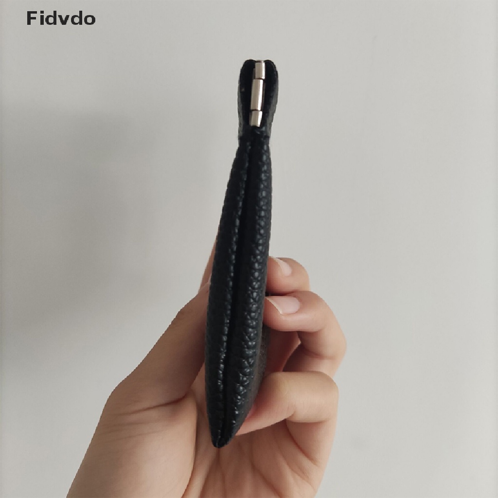 fidvdo-กระเป๋าสตางค์-หนัง-pu-ใบสั้น-ใส่เหรียญได้-ใส่หูฟัง-และบัตรได้-สําหรับผู้ชาย-และผู้หญิง