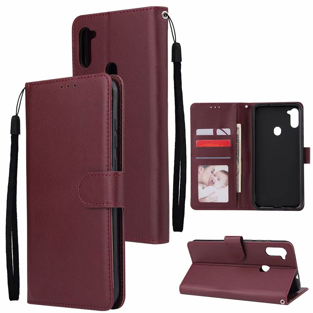 ภาพสินค้าเคส Samsung Galaxy A31 A01 Core M51 M31 M21 M32 M22 M30s Flip Cover Wallet Case Leather เคสหนัง Card Slots Stand เคสฝาพับ เคสเคสโทรศัพท์หนังฝาพับพร้อมช่องใส่บัตรสําหรับ SamsungGalaxy SamsungM22 SamsungM32 Samsunga31 SamsungM51 SamsungM21 SamsungA01 จากร้าน icases.th บน Shopee ภาพที่ 2